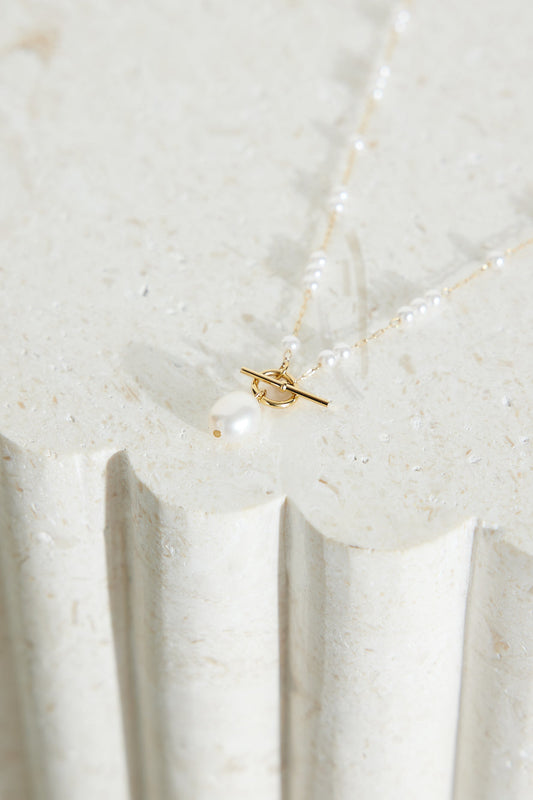 18K Gold Plated Luna Loves Necklace