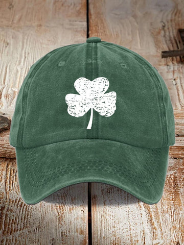 St. Patrick's Day Lucky Shamrock Baseball Cap